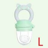 Silicone Baby Pacifier Feeder Cartoon Animal Infant Nipple Holder Newborn Fruit pacifier Tetine Silicona Chupetero nipple bit