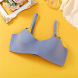 Strap Removable Bra Half Cup Demi Sexy Women Bralette Underwear Brassiere Lingerie Solid Color Invisible Bras for Female A/B CUP
