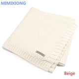 Baby Blanket Knitted Newborn Swaddle Wrap Blankets Super Soft Toddler Infant Bedding Quilt For Bed Sofa Basket Stroller Blankets