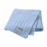 Baby Blanket Knitted Newborn Swaddle Wrap Blankets Super Soft Toddler Infant Bedding Quilt For Bed Sofa Basket Stroller Blankets