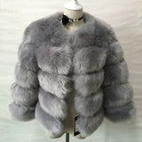 S-3XL Mink Coats Women 2020 Winter Top Fashion Pink FAUX Fur Coat Elegant Thick Warm Outerwear Fake Fur Jacket Chaquetas Mujer