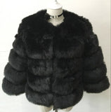 S-3XL Mink Coats Women 2020 Winter Top Fashion Pink FAUX Fur Coat Elegant Thick Warm Outerwear Fake Fur Jacket Chaquetas Mujer