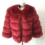 S-3XL Mink Coats Women 2020 Winter Top Fashion Pink FAUX Fur Coat Elegant Thick Warm Outerwear Fake Fur Jacket Chaquetas Mujer