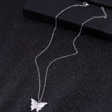 Small Animal Butterfly Stars Chain Necklaces for Women Hot Sale Gold Silver Color Clavicle Chain Necklaces Jewelry Accessories
