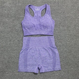 2pcs/set Vital Women Sport Suit Yoga Set Gym Workout Clothes Long Sleeve Fitness Crop Top + High Waist Energy Seamless Leggings