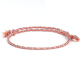 Meetvii Lucky Tibetan String Bracelets & Bangles for Women Men Handmade Tassel Knots Thread Rope Bracelet Ethnic Jewelry