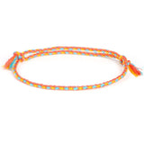 Meetvii Lucky Tibetan String Bracelets & Bangles for Women Men Handmade Tassel Knots Thread Rope Bracelet Ethnic Jewelry