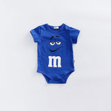 Newborn Baby summer rompers 100% Cotton Infant Body Short Sleeve baby Jumpsuit Cartoon ropa bebe Baby Boy Girl clothes