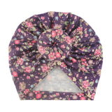 New Flower Baby Hat for Girls Princess Velvet Baby Beanie Elastic Toddler Baby Turban Hats Infant Girl Cap 20 Colors