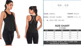 New Women Fitness Sports Shirt Sleeveless Yoga Top Running GymShirt Vest Athletic Undershirt Yoga Gym Wear Tank Top Quick Dry