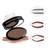 Natural Arched Eyebrow Stamp Quick Makeup Brow Stamps Powder Pallette 9 Options Eyebrow Powder Seal Best Selling Dropshipping