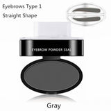 Natural Arched Eyebrow Stamp Quick Makeup Brow Stamps Powder Pallette 9 Options Eyebrow Powder Seal Best Selling Dropshipping