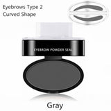 Natural Arched Eyebrow Stamp Quick Makeup Brow Stamps Powder Pallette 9 Options Eyebrow Powder Seal Best Selling Dropshipping