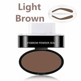 Natural Arched Eyebrow Stamp Quick Makeup Brow Stamps Powder Pallette 9 Options Eyebrow Powder Seal Best Selling Dropshipping