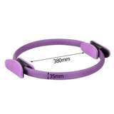 Yoga Circle Dual Grip Yoga Pilates Ring Body Building Training Circle Fitness Circle Gym Workout Pilates Lose Weight Equipment
