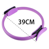 Yoga Circle Dual Grip Yoga Pilates Ring Body Building Training Circle Fitness Circle Gym Workout Pilates Lose Weight Equipment