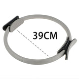 Yoga Circle Dual Grip Yoga Pilates Ring Body Building Training Circle Fitness Circle Gym Workout Pilates Lose Weight Equipment