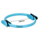 Yoga Circle Dual Grip Yoga Pilates Ring Body Building Training Circle Fitness Circle Gym Workout Pilates Lose Weight Equipment