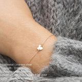 eManco Not Darken 316L Stainless Steel Bracelets for women Adjustable Chain Charm Bracelets women Minimalist Bracelet Jewellery