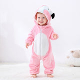 Baby Rompers Winter Kigurumi Lion Costume For Girls Boys Toddler Animal Jumpsuit Infant Clothes Pyjamas Kids Overalls ropa bebes
