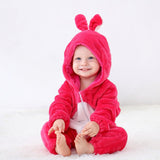 Baby Rompers Winter Kigurumi Lion Costume For Girls Boys Toddler Animal Jumpsuit Infant Clothes Pyjamas Kids Overalls ropa bebes