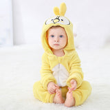 Baby Rompers Winter Kigurumi Lion Costume For Girls Boys Toddler Animal Jumpsuit Infant Clothes Pyjamas Kids Overalls ropa bebes