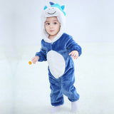 Baby Rompers Winter Kigurumi Lion Costume For Girls Boys Toddler Animal Jumpsuit Infant Clothes Pyjamas Kids Overalls ropa bebes