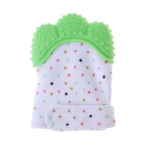 Baby Teether Gloves Squeaky Grind Teeth Oral Care Teething Pain Relief Newborn Bite Chew Sound Toys Adjustable Dec17