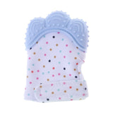 Baby Teether Gloves Squeaky Grind Teeth Oral Care Teething Pain Relief Newborn Bite Chew Sound Toys Adjustable Dec17