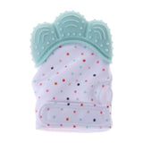 Baby Teether Gloves Squeaky Grind Teeth Oral Care Teething Pain Relief Newborn Bite Chew Sound Toys Adjustable Dec17