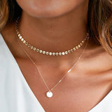 Women Gold Color Chain Star Choker Necklace Collana Kolye Bijoux Collares Mujer gargantilha Collier Femme