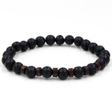 Men Bracelet Natural Moonstone Bead Tibetan Buddha Bracelet chakra Lava Stone Diffuser Bracelets Men Jewelry gift Drop Shipping