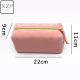 XZP Multifunction Travel Cosmetic Bag Women Makeup Bags Toiletries Organizer Solid Color Female Storage Make Up Case Necessaries