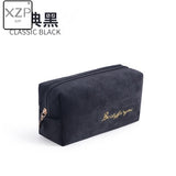 XZP Multifunction Travel Cosmetic Bag Women Makeup Bags Toiletries Organizer Solid Color Female Storage Make Up Case Necessaries