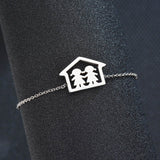 Cute Stainless Steel Mom Dad Kids Family Bracelets Women Gold Adjustable Figure Bracelets Girls Jewelry