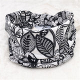 Cotton Women Headpiece Stretch Hot Sale Turban Hair Accessories 1PC Headwear Yoga Run Bandage Hair Bands Headbands Wide Headwrap