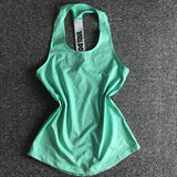 Women Sport tank Tops For Gym Vest Top Fitness Sleeveless T Shirt Sports Wear Yoga tank top Clothes Gym Vest Running workout