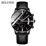 Men's Watch Luxury Brand BELUSHI High-end Man Business Casual Watches Mens Waterproof Sports Quartz Wristwatch relogio masculino