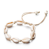 IPARAM Bohemia Vintage Shell Rope Chain Bracelet Women Beach Sea Shell Bracelet Anklet Jewelry Party Gift Wholesale