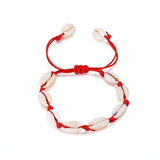 IPARAM Bohemia Vintage Shell Rope Chain Bracelet Women Beach Sea Shell Bracelet Anklet Jewelry Party Gift Wholesale