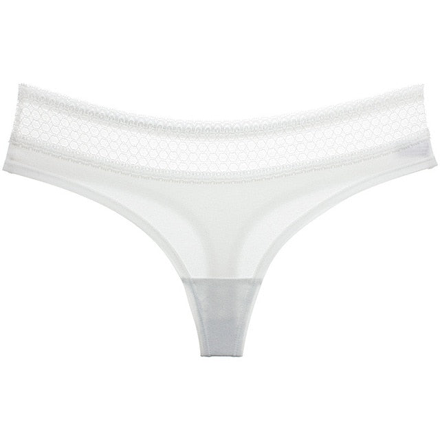 VDOGRIR Sexy Women's Lace Thong G-String Underwear Women Lingerie Seamless Panty Women Intimates Hollow Out Briefs Femme Panties