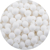 LOFCA 15mm 20pcs/lot Silicone Loose Beads Safe Teether Round Baby Teething Beads DIY Chewable Colorful Teething For Infant