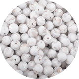 LOFCA 15mm 20pcs/lot Silicone Loose Beads Safe Teether Round Baby Teething Beads DIY Chewable Colorful Teething For Infant