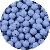 LOFCA 15mm 20pcs/lot Silicone Loose Beads Safe Teether Round Baby Teething Beads DIY Chewable Colorful Teething For Infant