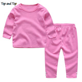 Top and Top Fashion Cute Infant Newborn Baby Girl Clothes Hooded Sweatshirt Striped Pants 2pcs Outfit Cotton Baby Tracksuit Set