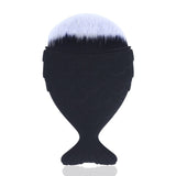 Make Up Brushes Cosmetic Professional Tail Mermaid Holder Shape Makeup Brush Foundation Cosmetic Fish Tools Kit Powder Face