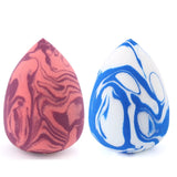 Makeup Sponge Marbling Water-drop Shape Foundation Concealer Sponge Mix Powder Cosmetic Puff Make Up Blender