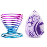 Makeup Sponge Marbling Water-drop Shape Foundation Concealer Sponge Mix Powder Cosmetic Puff Make Up Blender