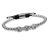 Luxury Roman Royal Crown Charm Bracelet Men Fashion 2020 New Gold Braided Adjustable Men Bracelet For Hip Hop Jewelry Gift
