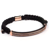 Luxury Roman Royal Crown Charm Bracelet Men Fashion 2020 New Gold Braided Adjustable Men Bracelet For Hip Hop Jewelry Gift